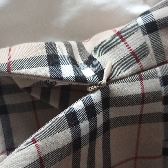 vintage plaid pleated mini skirt - Picture 3 of 4